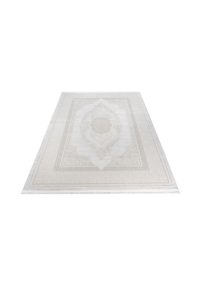 Elvey Home 7105 Krem Modern Desen Doğal Taban Koridor Mutfak Çocuk Oturma Odası Salon Halı Yolluk 7105kemik