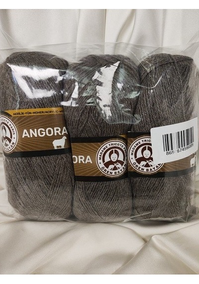 Angora Vizon El Örgü İpi 3 Adet - Renk: 014