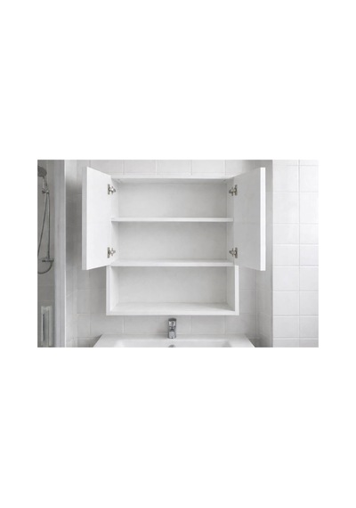 İki Kapaklı Aynalı Banyo Dolabı Çok Renkli İki Kapaklı Aynalı Banyo Dolabı Çok Renkli