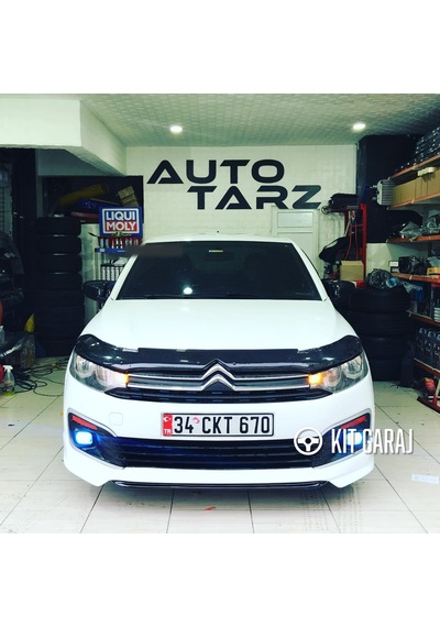 Kit Garaj Peugeot 301 Makyajlı Ön Ek Plastik Boyasız