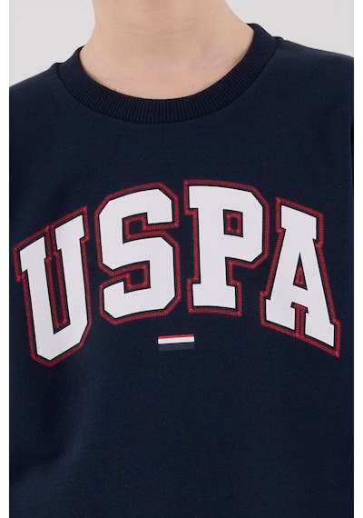 U.S. Polo Assn. Lisanslı Erkek Çocuk Alt Üst 2 Parça Eşofman Takımı Us2227 Lacivert