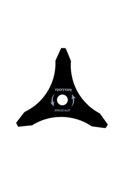 Rotor 3t Motorlu Tırpan Bıçağı 255x25.4x1.6 Mm