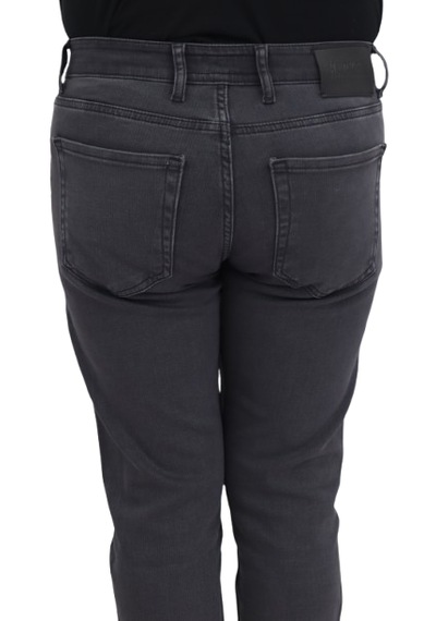 Hacker Dmctekstil Erkek Y789 Füme Yüksek Bel Normal Kesim Dar Paça Jean Pantolon