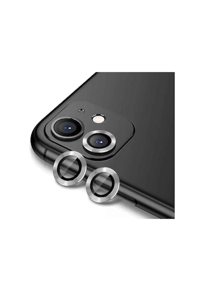 Apple Uyumlu iPhone 12 Zore Cl-12 Premium Safir Parmak İzi Bırakmayan Anti-reflective Kamera Lens Koruyucu
