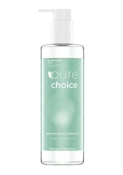 Pure Choice Hassas Ciltler Için Yüz Temizleme Jeli 400ml
