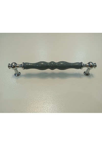 Rustik Porselen Gri Mobilya Dolap Kulp 160 Mm