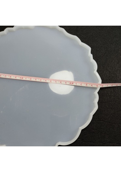 Reçine Epoksi Yuvarlak Tepsi Kalıp - 206