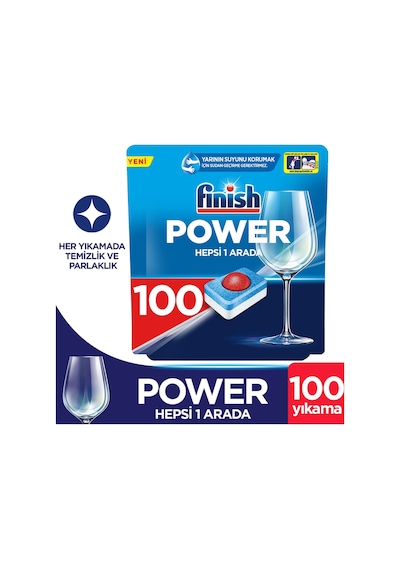 Finish Hepsi 1 Arada Bulaşık Makinesi Deterjanı 100 Tablet