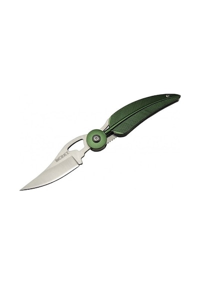 Crkt 6077 Xeaf Green Kızıldereli Tüy Kamp Çakı Yeşil