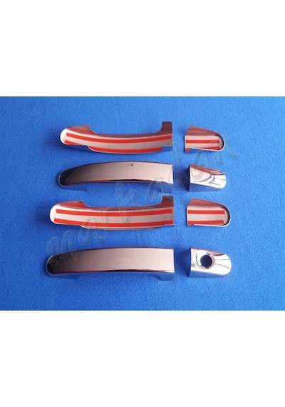 Ford Kuga Sensörsüz Krom Kapı Kolu 2008-2012 4 Kapı Paslanmaz Çel
