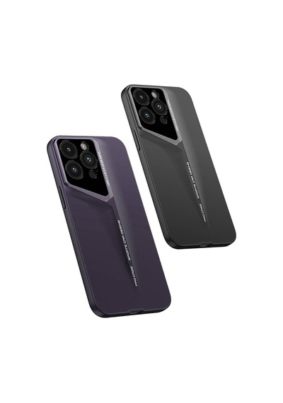 Apple Uyumlu iPhone 14 Pro Max Kılıf Ultra İnce Kamera Korumalı Sert Rubber Zore Procase Kapak-siyah Siyah