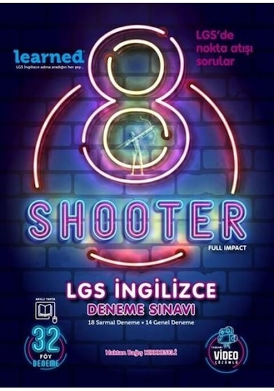 8. Sınıf Shooter LGS İngilizce 32 Föy Deneme Video Çözümlü