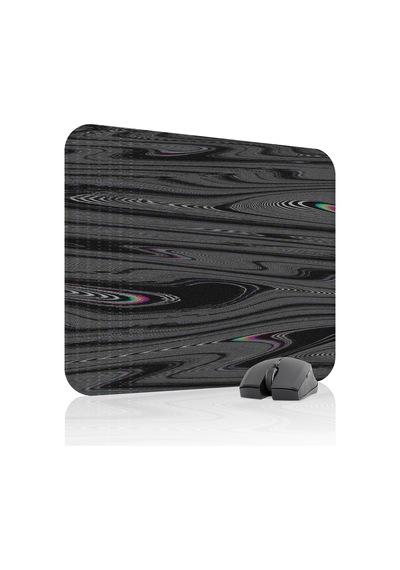 Glitch Kaymaz Dikişli Kauçuk Oyuncu Mousepad V2 - 48x40 Xl Gaming Mouse Pad Fare Altlığı