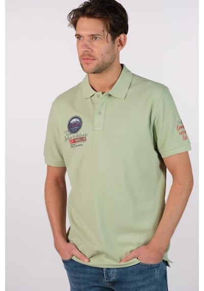 AR-MA Arma Erkek Büyük Beden Polo Yaka Tişört Y22374868701 Yeşil