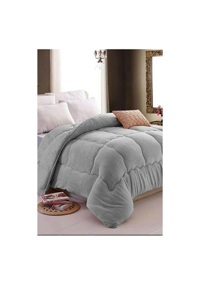 Nadidecollection 195x215 Çift Kişilik Wellsoft Yorgan Gri Genel