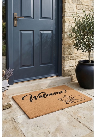 Villadia Home Textile Kapı Önü Paspası Kaymaz Taban Dekoratif Paspas Ev Giriş Antre İç Ve Dış Mekan Paspası 45x70 Cm 15ypycoco