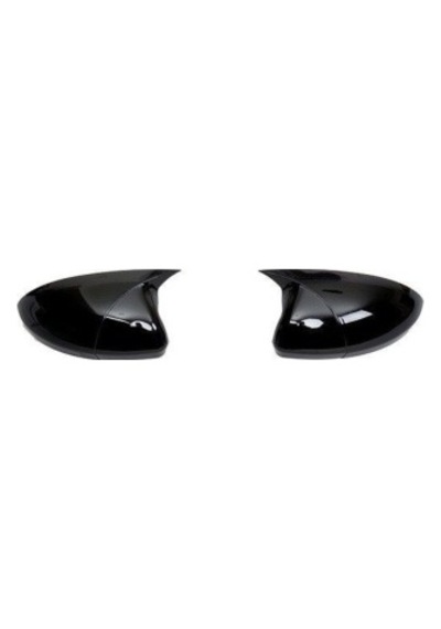 Fıat Albea 2010 - 2013 Batman Yarasa Ayna Kapağı Pıano Black