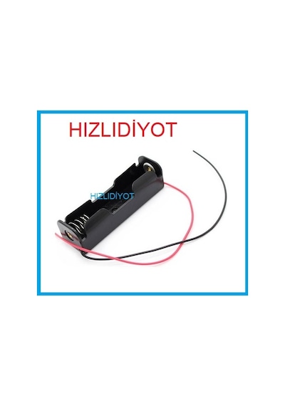 18650 Tekli Lityum Iyon Pil Yuvası Kaliteli Arduino Uyumlu