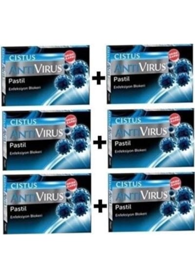 Cistus Antivirüs Pastil 6 Adet