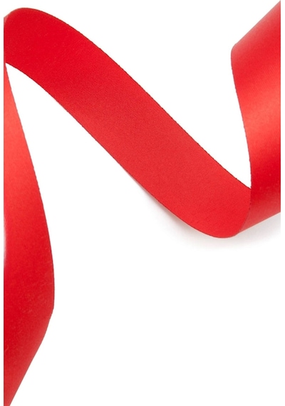 Saten Kurdele 6 Cm Kırmızı 2 Metre