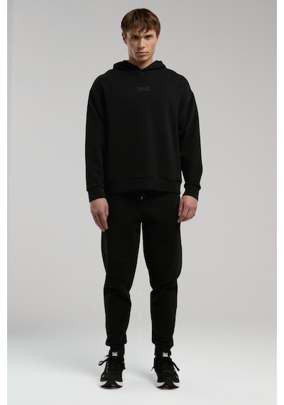 Everlast Ever Relaxed Comfort Kapüşonlu Siyah Erkek Sweatshirt Siyah