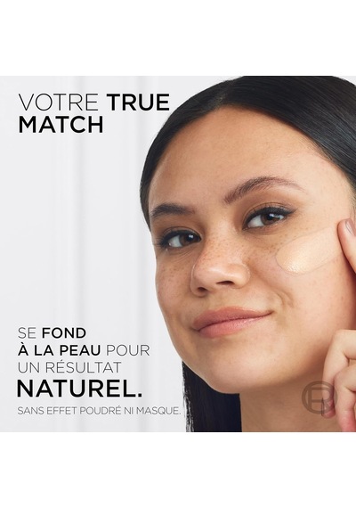 True Match Foundation Mat Föndöten - No 1r1c1k Ivoire R Çok Renkli