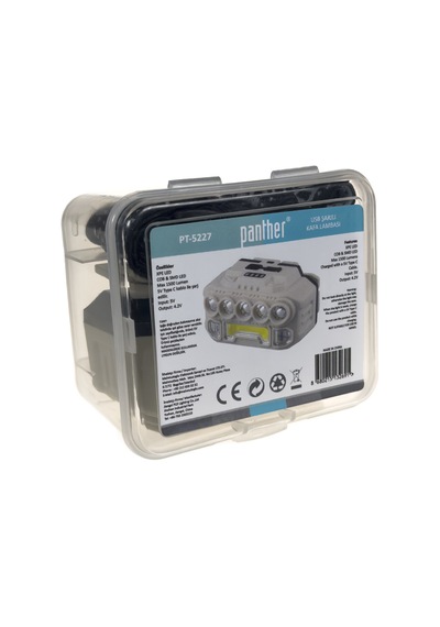 Panther Pt-5227 Usb Şarjlı Kafa Lambası - -popvitrin Panther