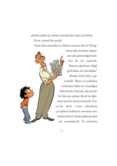 Dahilerin Sınıfı - Steve Jobs Bilgisayara Can Veren Adam - Pierdomenico Baccalario - Domingo Yayınevi