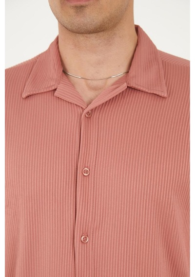 Mfz Giyim Gül Kurusu Renk Ottoman Kumaş Slim Fit Erkek Pantolon - Gömlek Alt Üst Takım Mfz Giyim Gül Kurusu Renk Ottoman Kumaş Slim Fit Erkek Pantolon - Gömlek Alt Üst Takım
