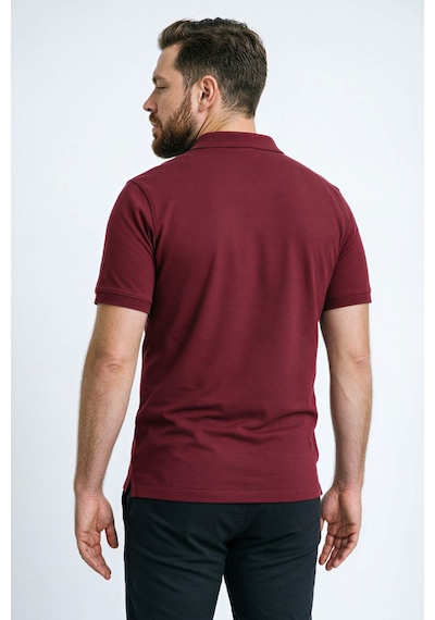 Defacto %100 Pamuk Polo Tişört H1650ax26spbr285 Bordo-br285