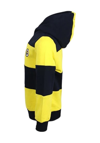Fenerium Fenerbahçe Çocuk Trıbun Sarı Lacivert Şeritli Sweat Sarı - Lacivert