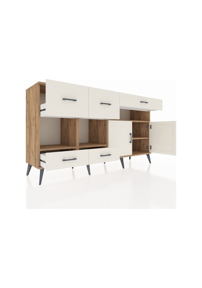Hyperion Konsol 4 Raflı 5 Çekmeceli 2 Kapaklı 176x44x99 Çam-aytaşı Atlas Çam/aytası - Atlas Çam Hyperion Konsol 4 Raflı 5 Çekmeceli 2 Kapaklı 176x44x99 Çam-aytaşı Atlas Çam/aytası - Atlas Çam