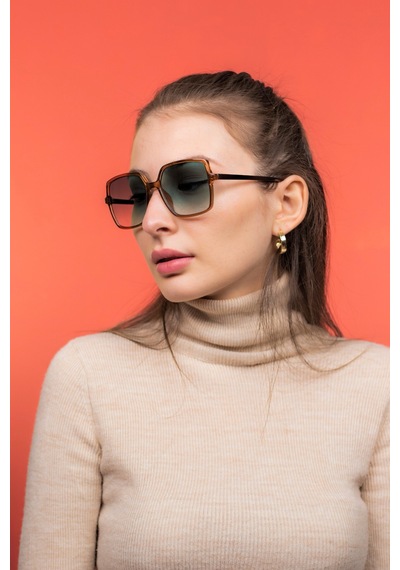 Focus On TS011 Clara Cappucino Kadın Kadın Güneş Gözlüğü