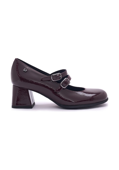 Bordeaux Naplack Topuklu/ Stiletto Kadın 205307ds Donna Serena 5307ds Naplack Bordeaux Naplack