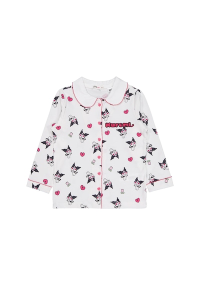 Kuromi 10-13 Yaş Pijama Takımı - Ekru