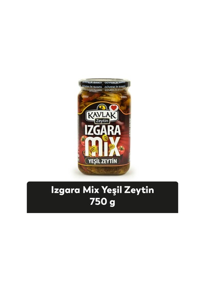 Kavlak Izgara Mix Yeşil Zeytin 750 Gr