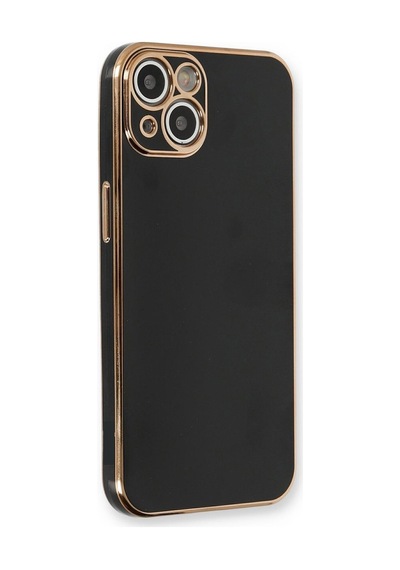 Apple Uyumlu iPhone 15 Kılıf Luxury Seri Kamera Korumalı Silikon Kapak