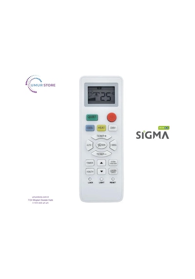 Sigma Sgm12ınvdhd I Uyumlu Klima Kumandası 56867900
