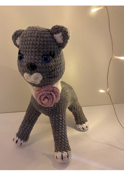 amigurami sesli kedi
