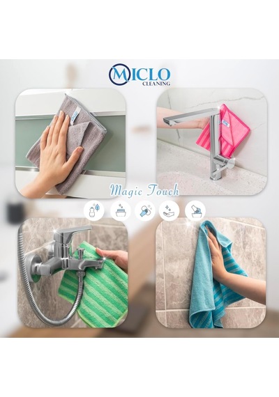 Ekonomik Paket, Yağ & Kir Sökücü, İz Bırakmaz, Ekstra Emici, Hızlı Kuruyan Mikrofiber Tem Mavi, Gri, Yeşil, Pembe