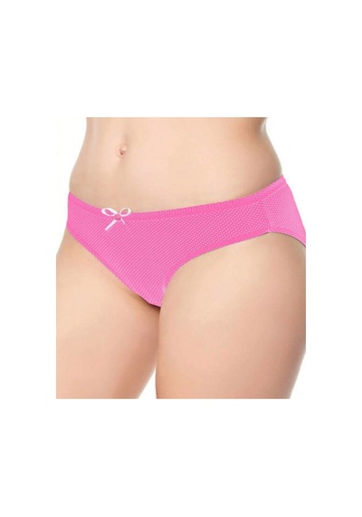Tutku Kadın Küçük Puantiyeli Bikini Külot 6'Lı Paket-Standart Çok Renkli