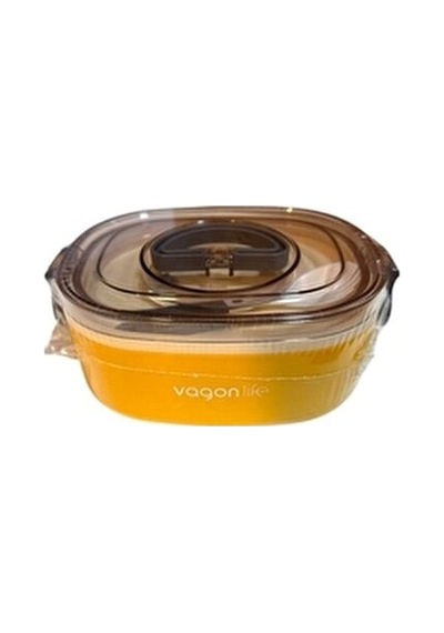 Paslanmaz Çelik Tek Bölmeli Yemek Kabı - Lunch Box Vgn-xc540 1000 Ml Çok Renkli