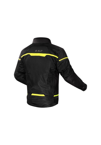 Ls2 Riva Mont Siyah - Neon Sarı