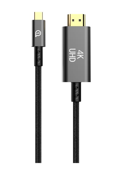 Piili Type-c - Hdmi Kablo 4k 1.8m Hub048 Siyah