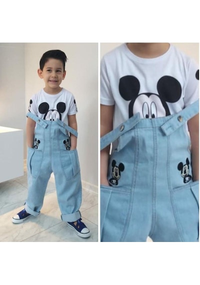 MODAVALS MINNIE & MICKEY TULUM KARDEŞ KOMBİN MICKEY BAHÇIVAN TULUM & TSHIRT
