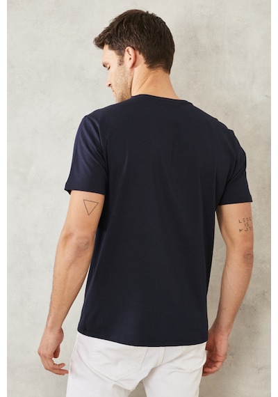 Ac&Co / Altınyıldız Classics Slim Fit Bisiklet Yaka Tişört - 535021126 Lacivert