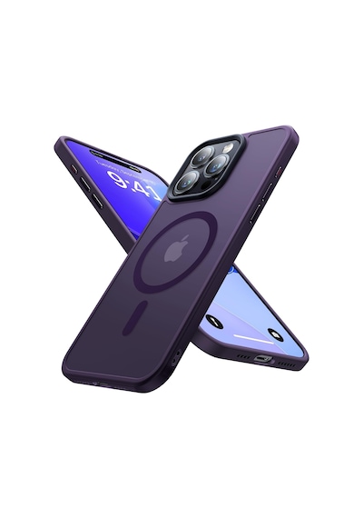 Teleplus Apple Uyumlu iPhone 14 Pro Max Kılıf Magsafe Tpu Mat Exl Kapak