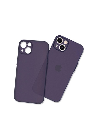 Apple İphone 14 Plus Kılıf Puma Silikon - Koyu Mor