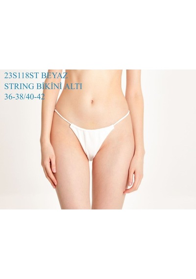 Too Salty Swimwear String Bikini Altı 23s118st Beyaz