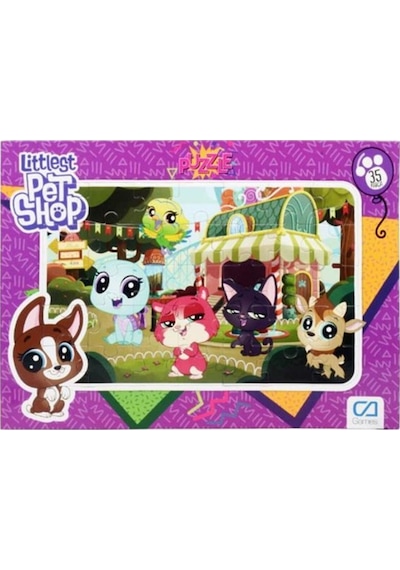 Littlest Pet Shop 35 Parça Puzzle  5018